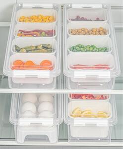 Set 4 caserole plastic , UnicUtil, Spacious Versatile, Transparent