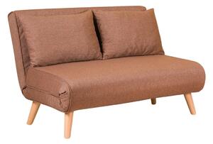 Canapea extensibilă Folde 2-Seater - Brown