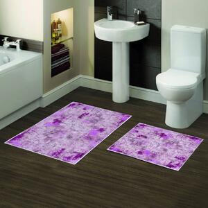 Set covorase baie 2 piese, Chic Finish, UnicUtil, Multicolor