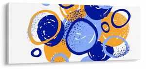 Tablou - Motiv luminos cu cercuri (120x50 cm)