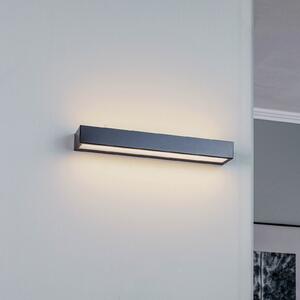 MCJ Aplică Mera LED, lățime 40cm, negru, 4000K, Negru, Hol, Metal, Modern