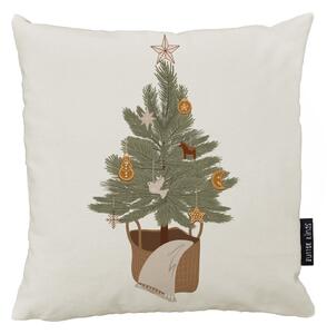 Pernă decorativă 45x45 cm cu model de Crăciun Christmas Tree – Butter Kings