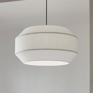 MARKET SET Lampă suspendată Cosiness, Ø 68 cm, alb, țesătură