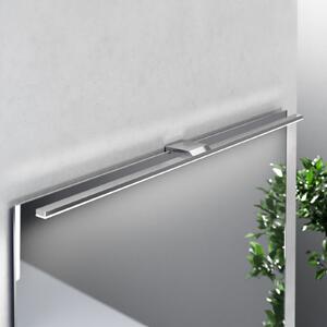 MCJ Lumină cu LED pentru oglindă Triga IP44, crom, 80cm, 3.000K, Metalic, Baie, Metal, Modern