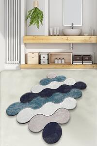 Covoras de baie, Luxury Touch, UnicUtil, Albastru