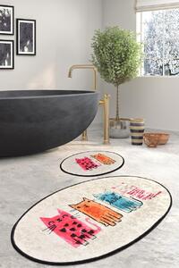 Set covorase baie 2 piese, Premium Feel, UnicUtil, Multicolor