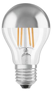 Bec LED dimabil cu cap sferic oglindit VINTAGE E27/7,5W/230V 2700K Osram