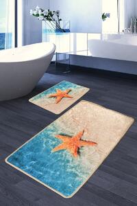 Set covorase baie 2 piese, Ultra Cozy, UnicUtil, Multicolor