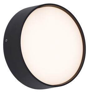 Plafoniere de perete moderne pentru exterior negru incl. LED IP65 - Dop