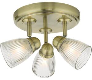 Där Lighting CED7675 -Spot pentru baie CEDRIC 3xG9/25W/230V IP44 alamă