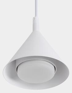 Brilagi - Lampă suspendată pe cablu CONE SINGLE 1xGX53/15W/230V albă