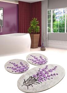 Set covorase baie 3 piese, Premium Feel, UnicUtil, Multicolor