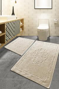 Set covorase baie 2 piese, Elegant Design, UnicUtil, Mink, Multicolor