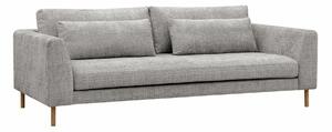 Canapea Ruvsonu 110Gri, 238x101x85cm, Tapiterie, Picioare: Lemn