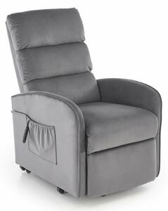 Fotoliu recliner Houston 1954Gri inchis, 8x6x9cm, Tapiterie