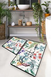 Set covorase baie 2 piese, Deluxe Soft, UnicUtil, Multicolor