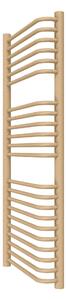 Calorifer baie portprosop decorativ colorat 500/1200 mm SCAR (include kit de instalare)-RAL 9005 MAT