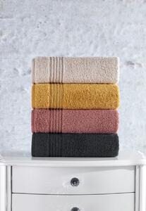 Set prosoape de mana 4 bucati, Sophisticated Texture, UnicUtil, Bej