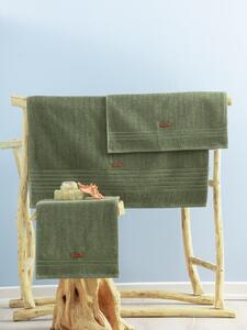 Set de prosoape 3 bucati, Chic Finish, UnicUtil, Verde