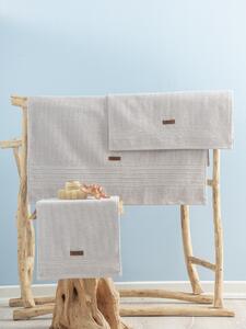 Set de prosoape 3 bucati, Classic Style, UnicUtil, Gri