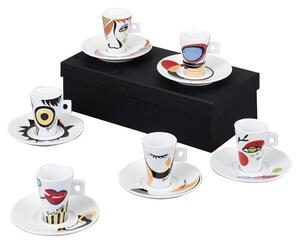 Set de serviciu cafea FACES, 12 buc, ZELLER