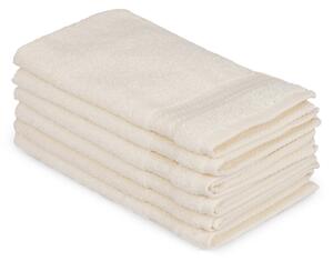 Set de prosoape 6 bucati, Ultra Cozy, UnicUtil, Cream