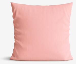 Goldea față de pernă din 100% bumbac - roz pastel 40 x 60 cm