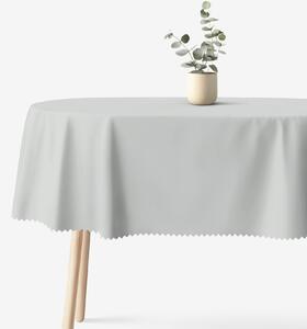 Goldea față de masă teflonată - gri - ovală 140 x 200 cm