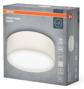 Osram - Plafonieră ORBIS PARIS 1xE27/25W/230V, diametru 30 cm, crem