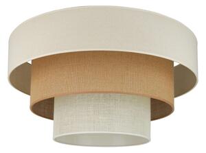 Brilagi Plafonier DENVER LUNETA 1xE27/15W/230V pr.45 bej/ maro/ crem