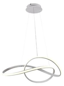 Lustră LED dimabilă pe cablu Brilagi COSMOWAVE LED/70W/230V 3000-6500K alb + telecomandă