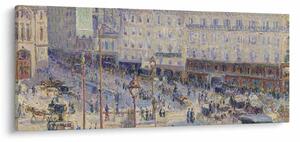 Tablou - Camille Pissarro, The Place du Havre, reproducere (120x50 cm)