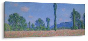 Tablou - Claude Monet, Poppy Field (Giverny), reproducere (120x50 cm)