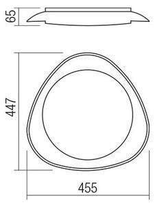Plafonieră LED Redo 05-922 VERENA LED/24W/230V antracit