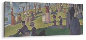 Tablou - Georges Seurat, A Sunday on La Grande Jatte, reproducere (120x50 cm)