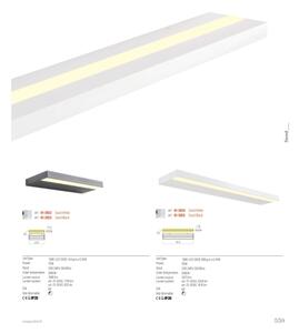 Aplică LED Redo 01-3555 SEED LED/30W/230V negru