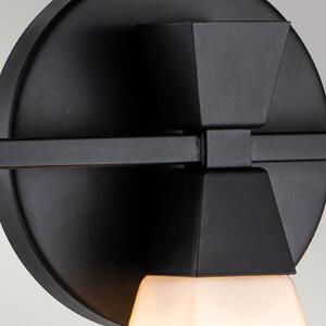 Elstead Bowtie aplică baie, negru mat, 3 becuri, reglabil, Negru, Metal, Modern