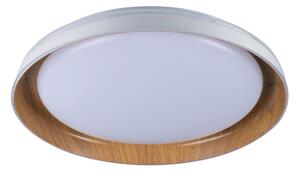 Plafonieră LED Kanlux 37317 NIFU LED/17,8W/230V d. 43 cm alb/maro