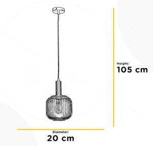 Lustră pe cablu ONLI DOROTY 1xE27/22W/230V d. 20 cm