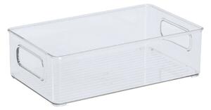 Organizator transparent din plastic, 25,5 x 15 x 7,6 cm