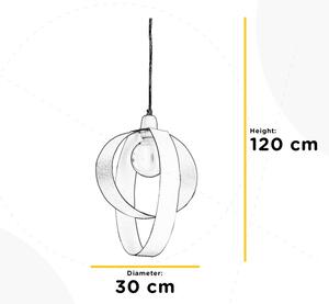 Lustră pe cablu ONLI SERENA 1xE27/22W/230V alb