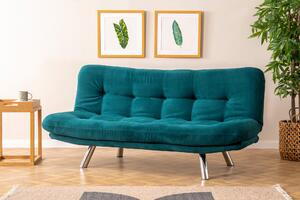 Canapea extensibilă Misa Small Sofabed - Petrol Green