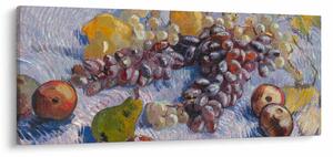 Tablou - Vincent van Gogh, Grapes, Lemons, Pears, and Apples, reproducere (120x50 cm)