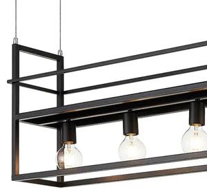 Lustră pe cablu ONLI JEFFER 4xE27/22W/230V negru