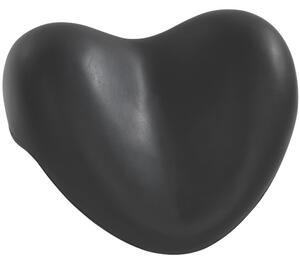 Pernă relaxantă pentru cadă HEART, Negru, 25x20,5x11 cm, WENKO