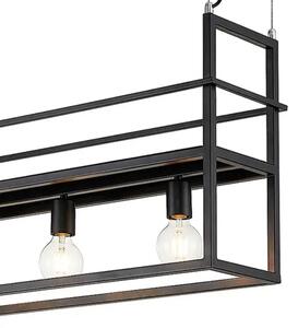 Lustră pe cablu ONLI JEFFER 4xE27/22W/230V negru