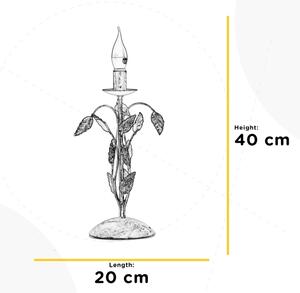 Lampă de masă ONLI COLLANA 1xE14/6W/230V 40 cm bronz