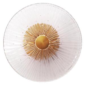 Aplică LED MAXLIGHT W0356 ALLURE LED/5W/230V d. 28 cm auriu/transparent