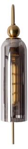 MAXLIGHT W0333 - Aplică de perete CAMPANILA 1xE27/40W/230V alamă/gri