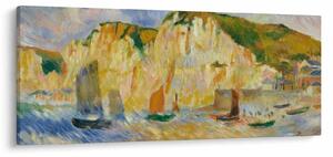 Tablou - Auguste Renoir, Sea and Cliffs, reproducere (120x50 cm)
